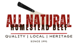 All Natural Homestead Beef logo