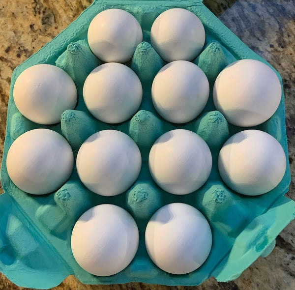 One Dozen White Eggs