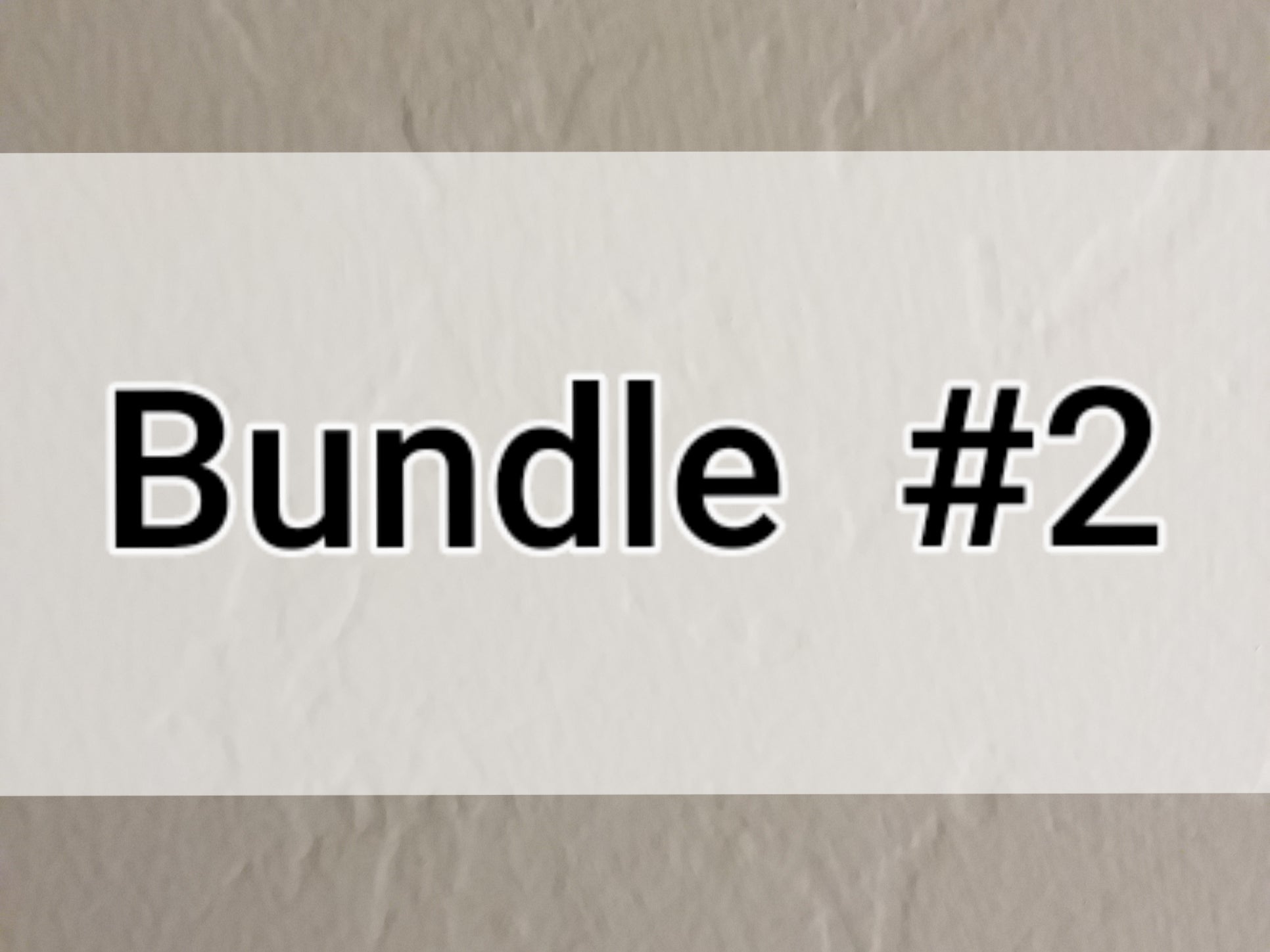 Bundle #2