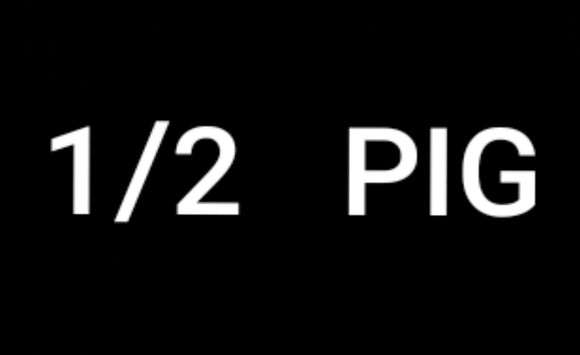 Half Pig (Deposit)
